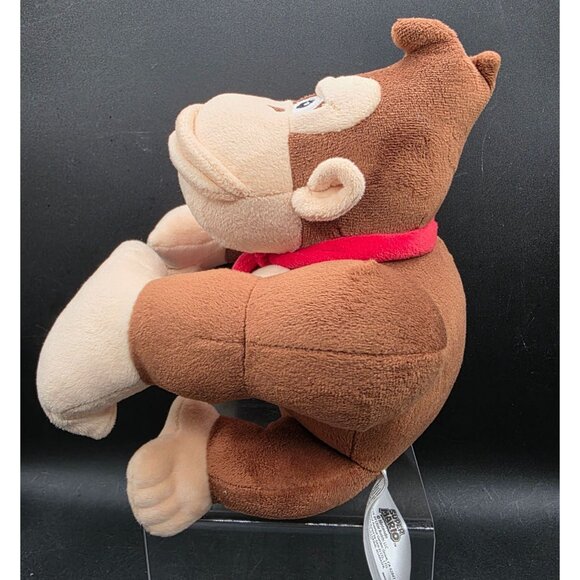 Nintendo Donkey Kong Plush Toy With Red DK Tie - Picture 4 of 8